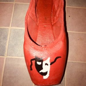 Decorated Pointe Shoe